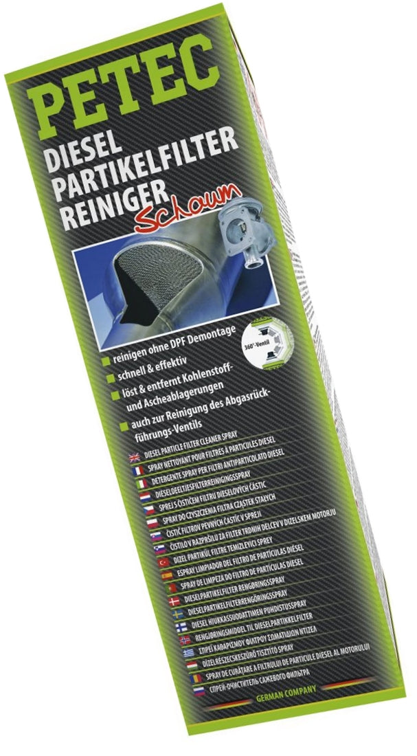 PETEC 72550 Dieselpartikelfilterreiniger Spray 400ml Diesel Partikelfilter Reiniger
