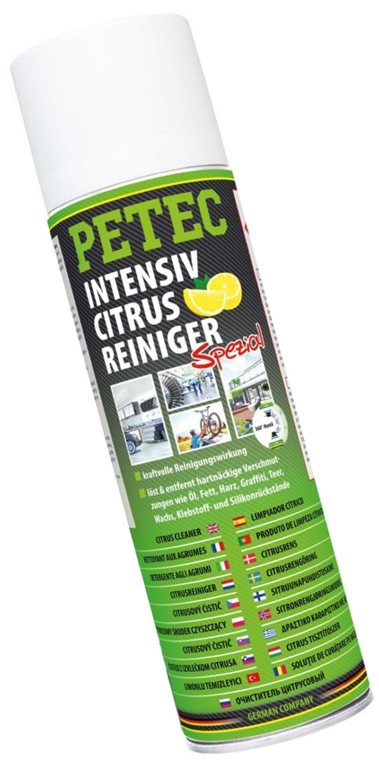 PETEC 72950 Intensiv Citrusreiniger Spezial Spray 500ml Universalreiniger Zitrus