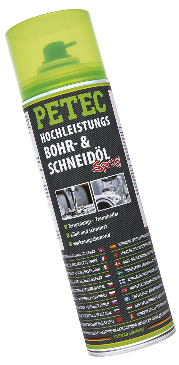 PETEC 73050 Hochleistungs Bohröl Schneidöl Spray 500ml biologisch abbaubar