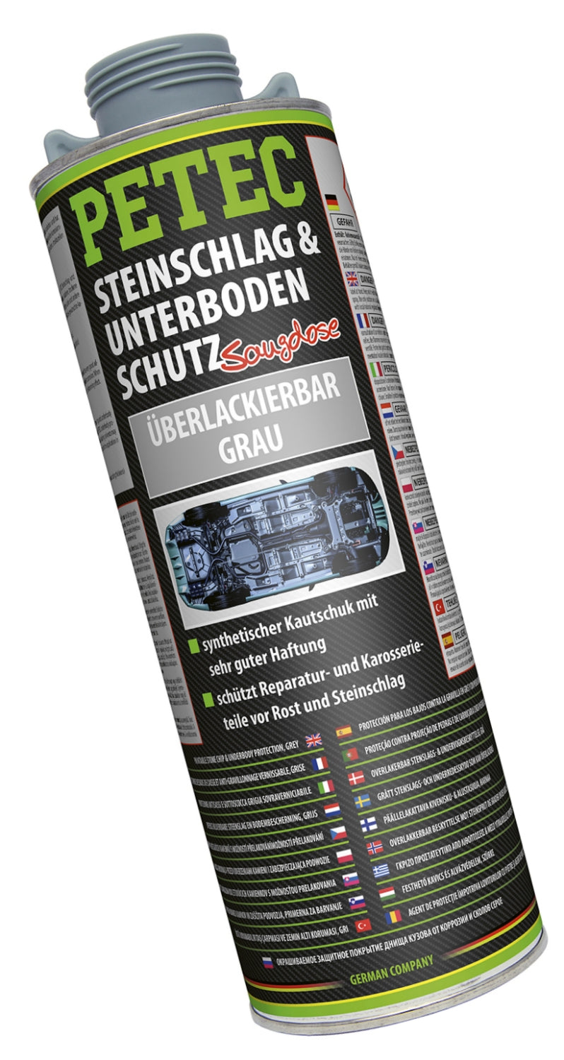 PETEC 73310 Steinschlag & Unterboden Schutz Grau 1000ml Langzeitschutz Rostschutz