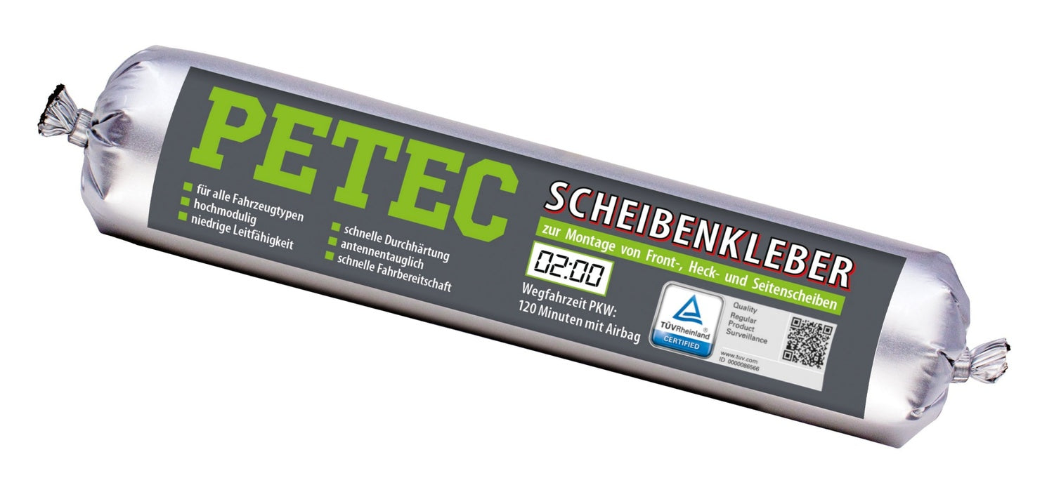 PETEC 83400 Scheibenkleber Schlauchbeutel 400ml Scheibenmontage