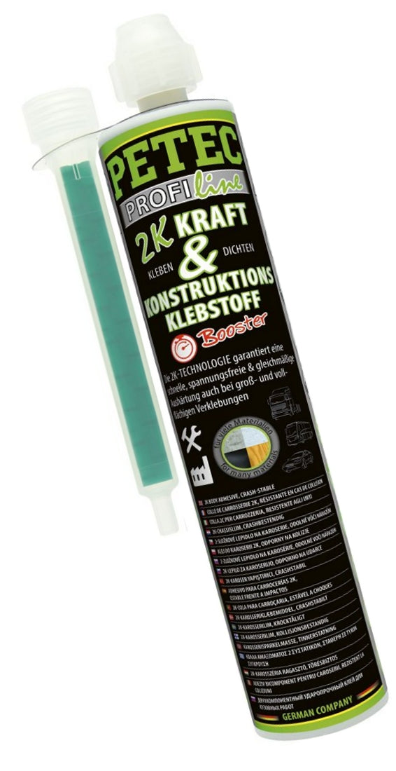 PETEC 94429 2K Kraftklebstoff Konstruktionsklebstoff Booster Flasche 250ml