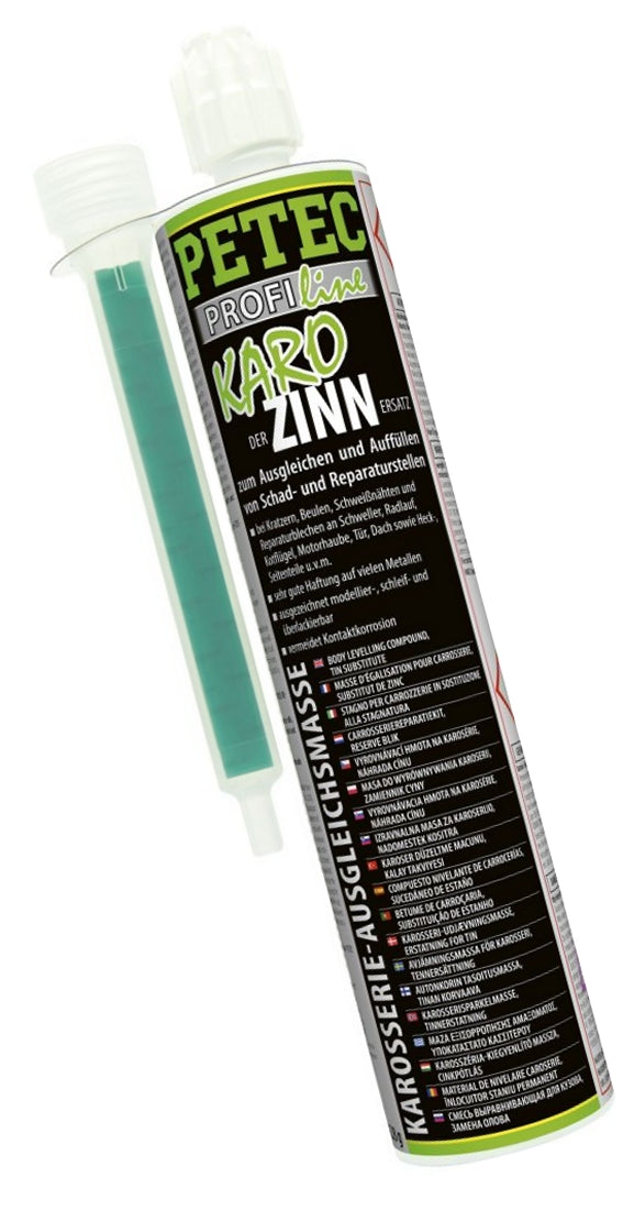 PETEC 96175 Karo Zinn Karosserie Ausgleichsmasse Zinnersatz Gewerbliche Anwender