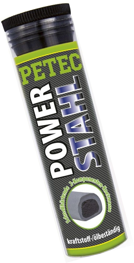 PETEC 97350 POWER Stahl 50g Reparatur Knetmasse Innen und Außen