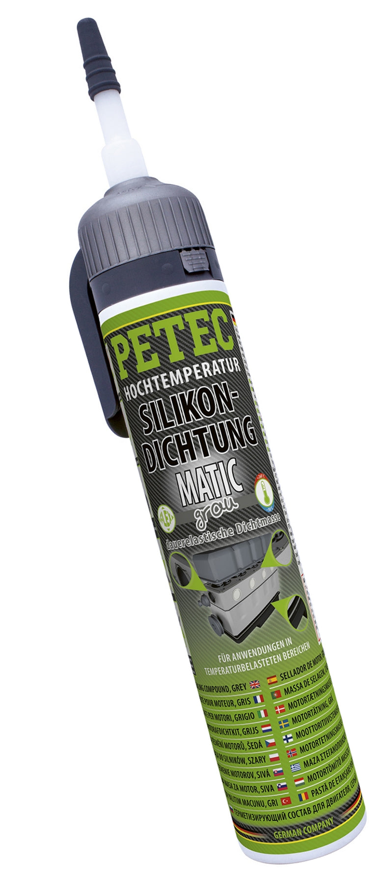 PETEC 97620 Hochtemperatur Silikondichtung MATIC grau Silikon Dichtung