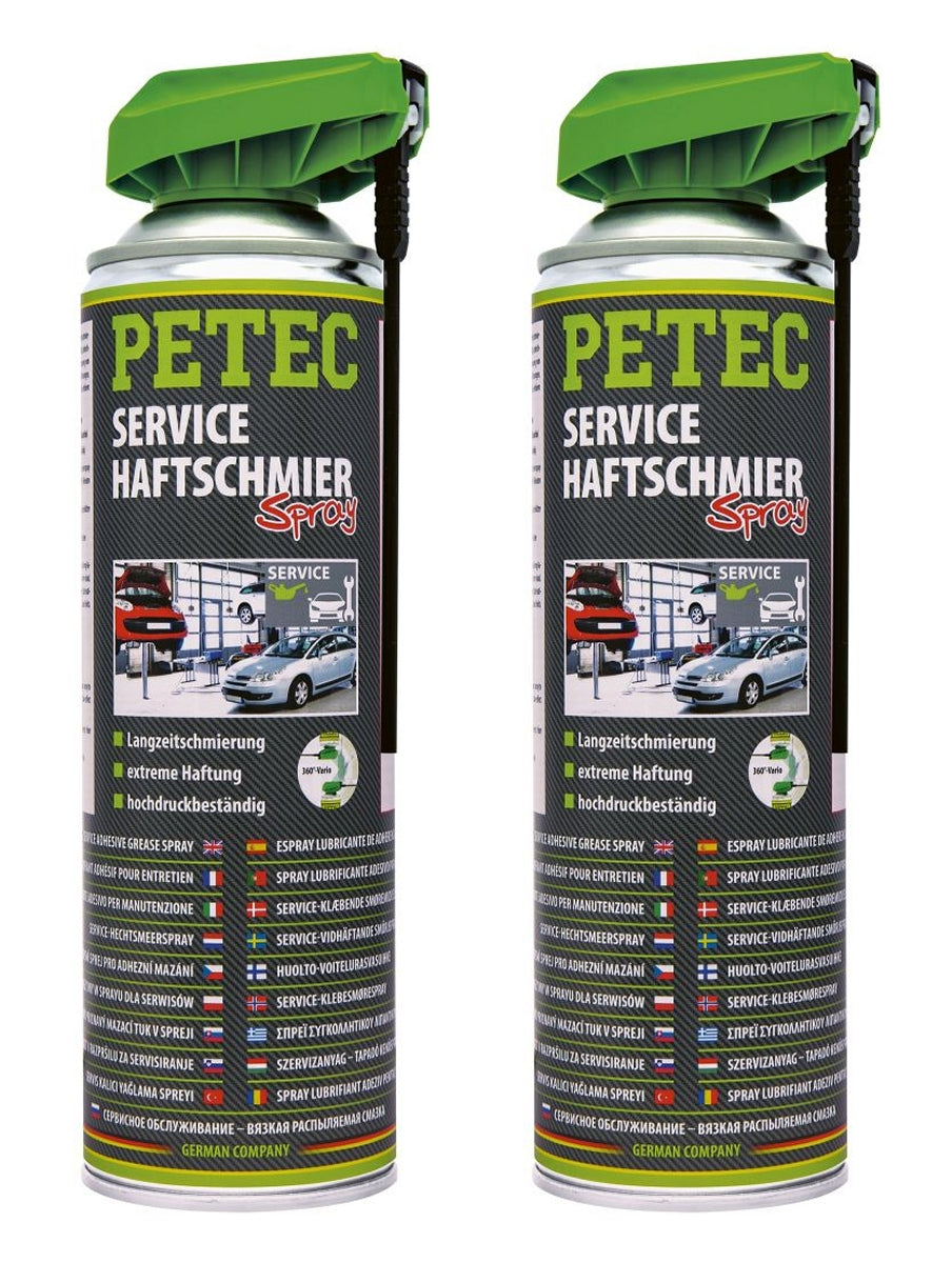 PETEC 99277 Service Paket Servicezeit Technische Sprays Reinigung Werkstattaktion Wanduhr