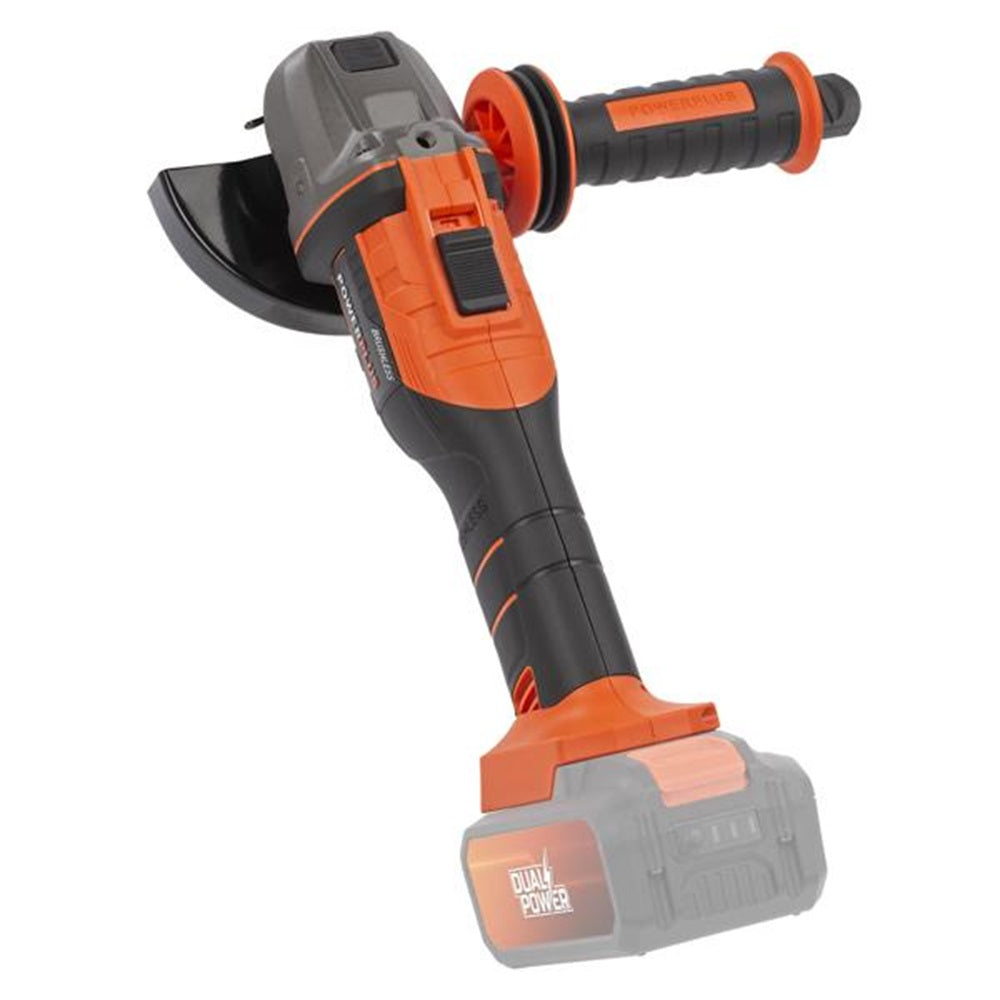 VARO POWDP35170 Powerplus Akku Winkelschleifer bürstenlos 40V Ø125mm ohne Batterie und Ladegerät