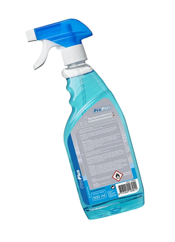 ProPlus 140518 Scheibenenteiser 500ml Sprühflasche Enteiserspray Frostschutz