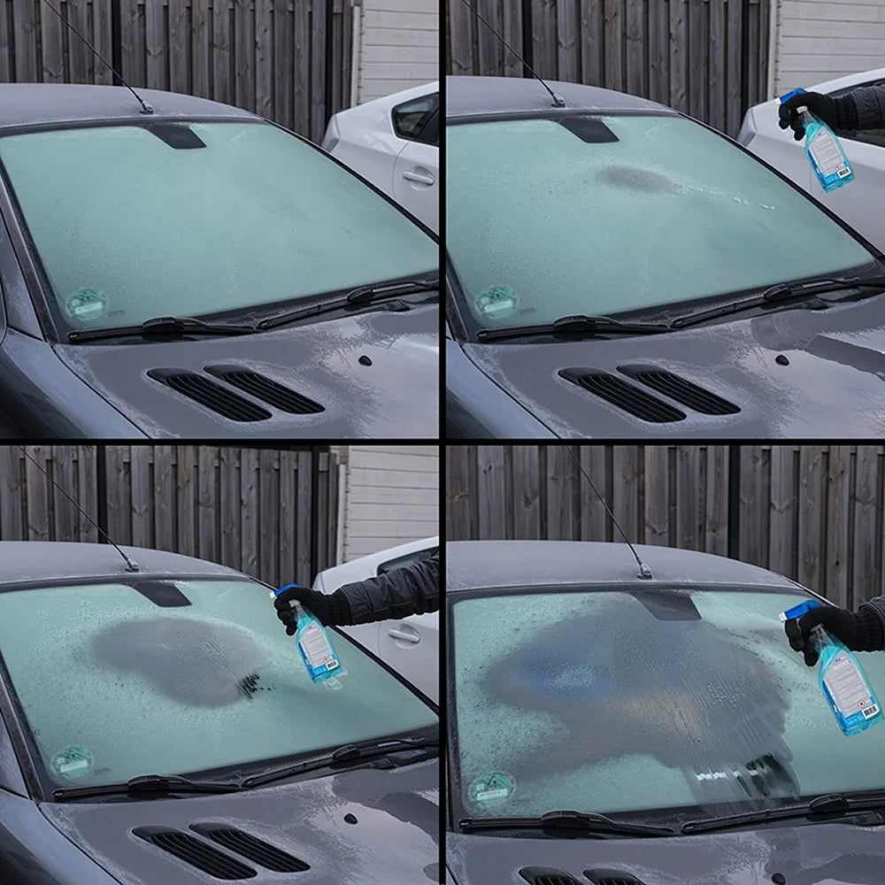 ProPlus 140518 Scheibenenteiser 500ml Sprühflasche Enteiserspray Frostschutz