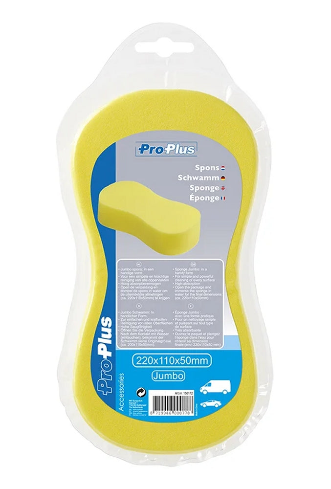 ProPlus 150172 Schwamm Jumbo 220x110x50mm vakuumverpackt Jumboschwamm