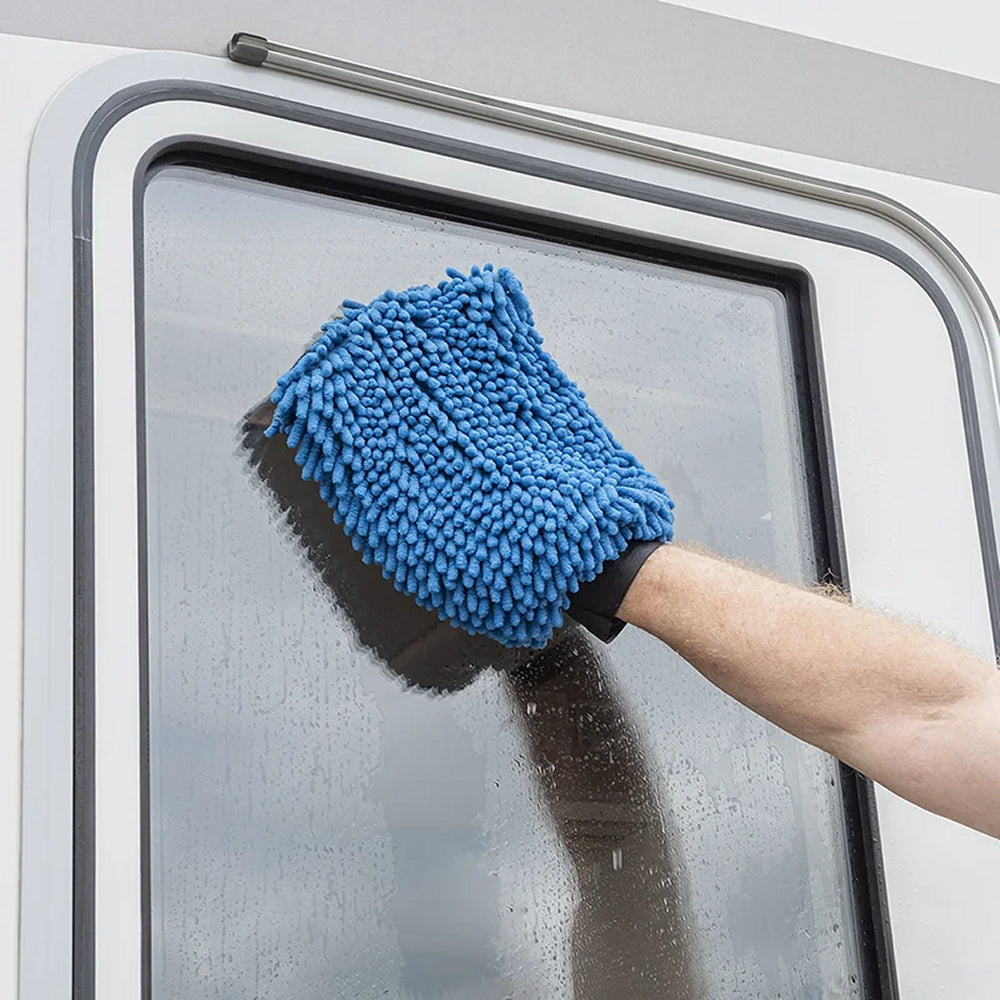 ProPlus 150176 Waschhandschuh doppelseitig Chenille Mikrofaser