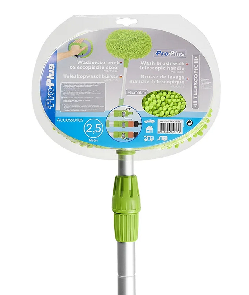 ProPlus 150652 Waschbürste Teleskopstil Chenille Microfaser 2,5m
