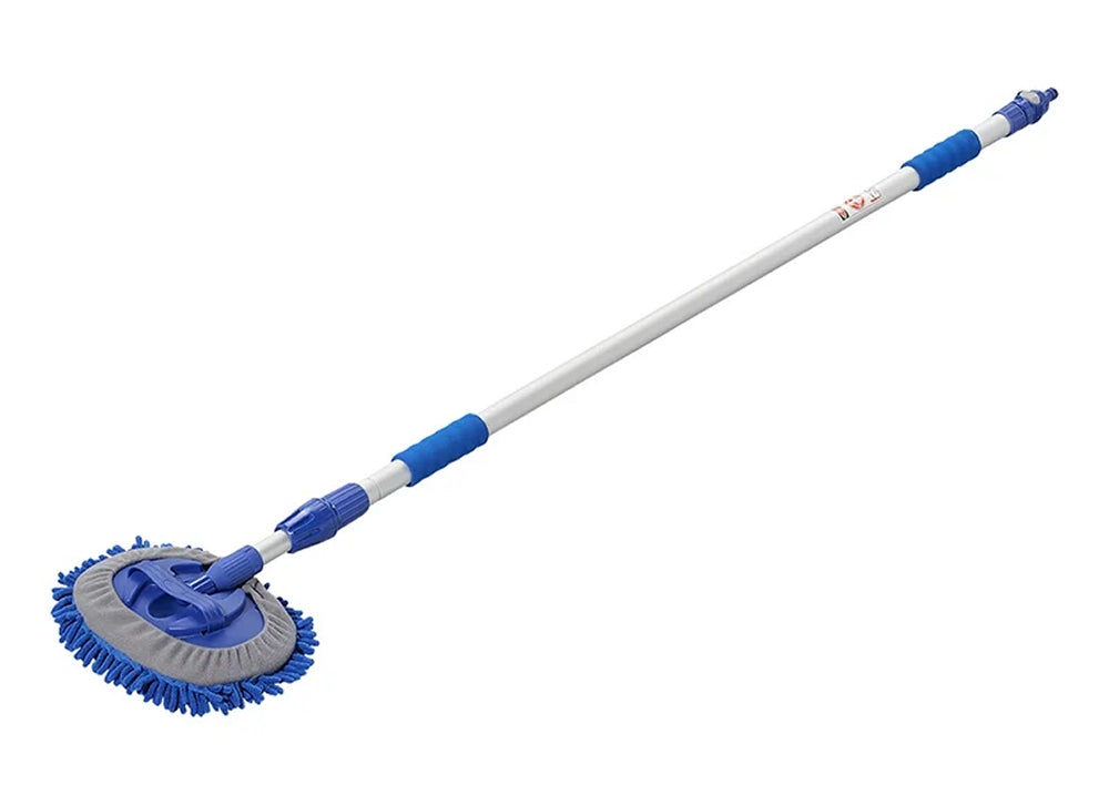 ProPlus 150652V01 Waschbürste Teleskopstil Chenille Microfaser 2,5m Blau