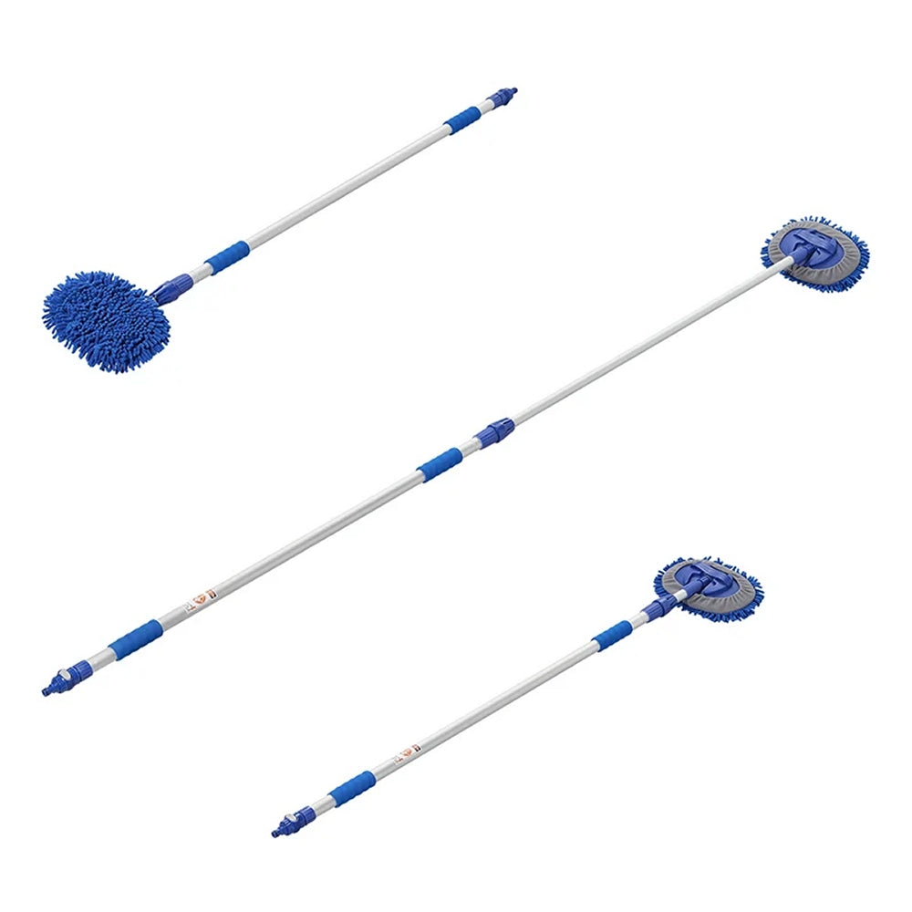 ProPlus 150652V01 Waschbürste Teleskopstil Chenille Microfaser 2,5m Blau