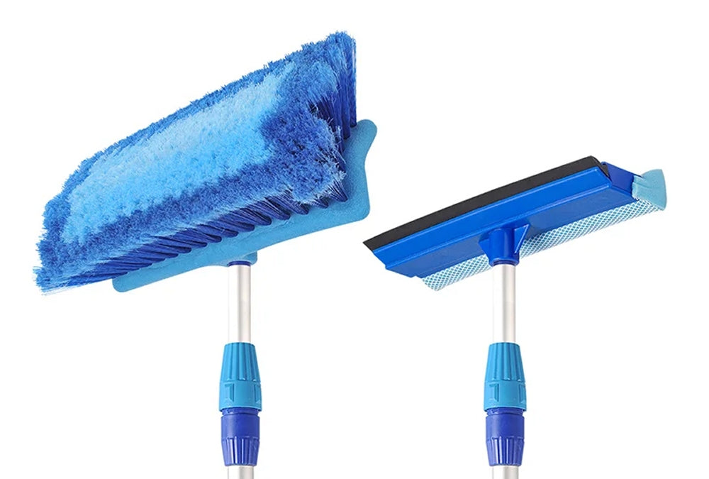 ProPlus 150678 Waschbürste Teleskopstil Heavy Duty 3m 2 in 1 Wasserabzieher max. 3 Meter