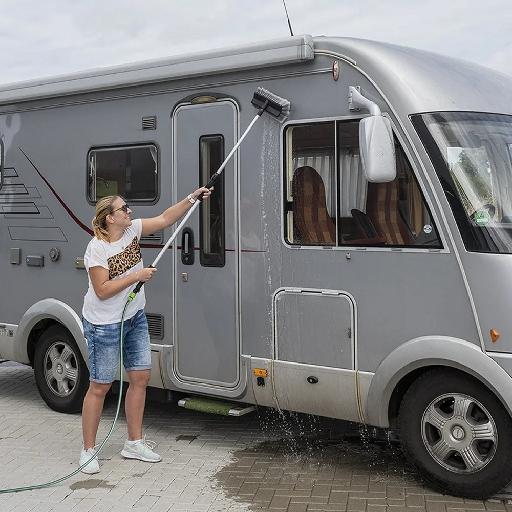 ProPlus 150680 Waschbürste Teleskopstil 1,8m Anschluss Gartenschlauch