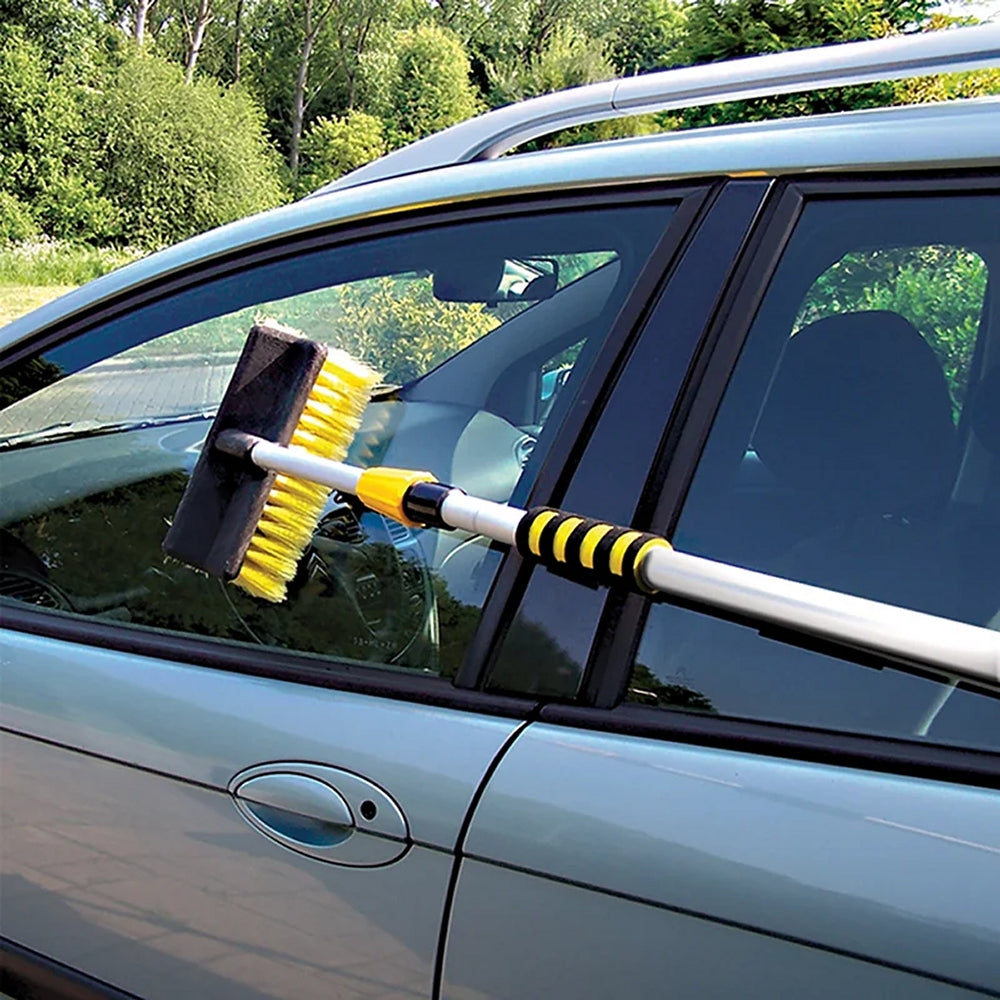 ProPlus 150694 Ersatzbürste für Teleskopwaschbürsten schwarz/gelb