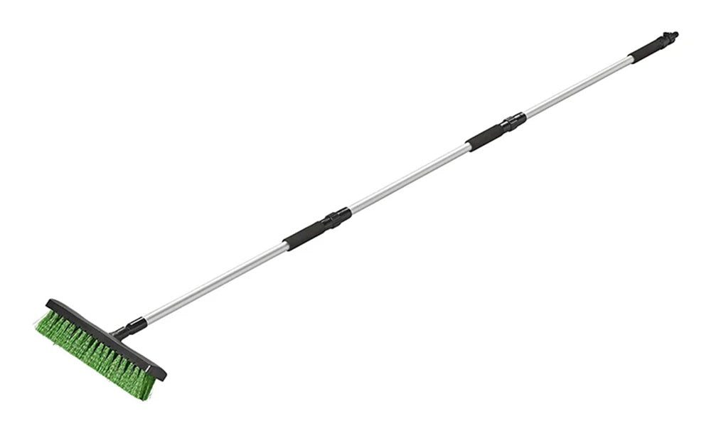 ProPlus 150720 Wasserbesen mit Gartenschlauchanschluss Teleskopstiel 82,5-210,5cm