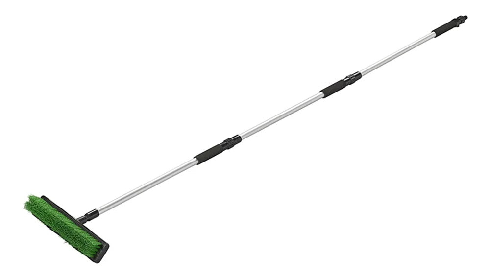 ProPlus 150720 Wasserbesen mit Gartenschlauchanschluss Teleskopstiel 82,5-210,5cm