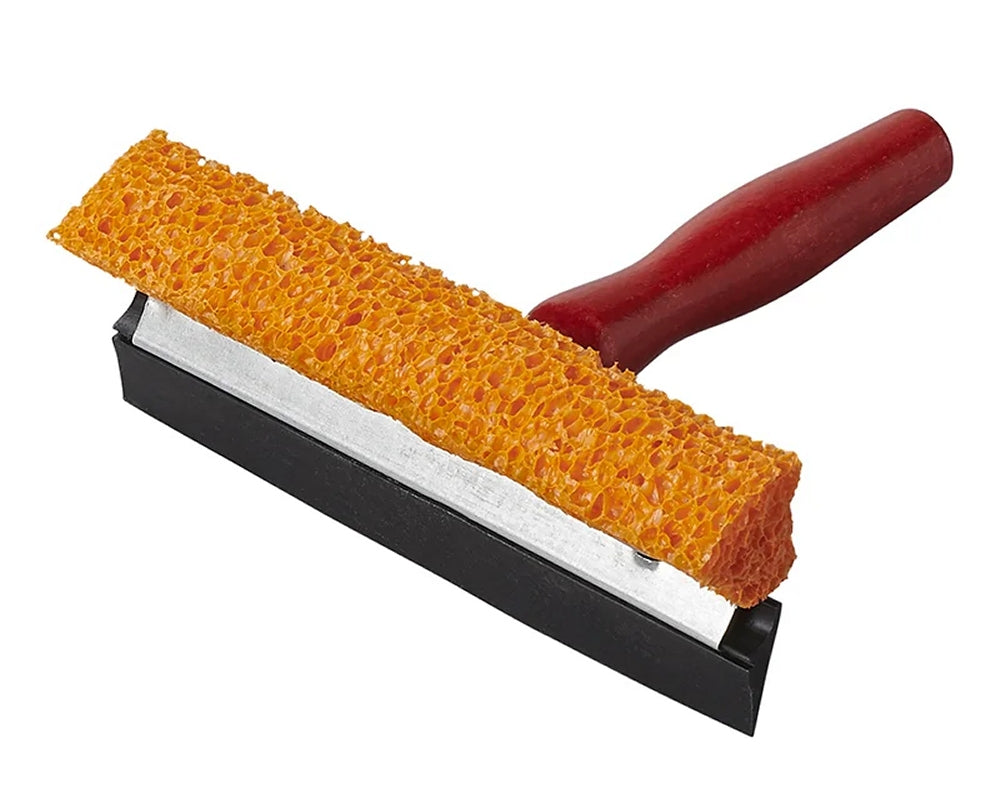 ProPlus 150893 Scheibenwascher 14cm mit Holzgriff Scheibenreiniger