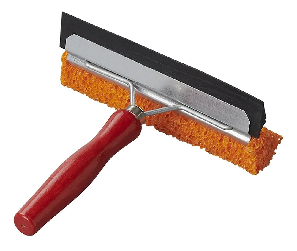 ProPlus 150893 Scheibenwascher 14cm mit Holzgriff Scheibenreiniger