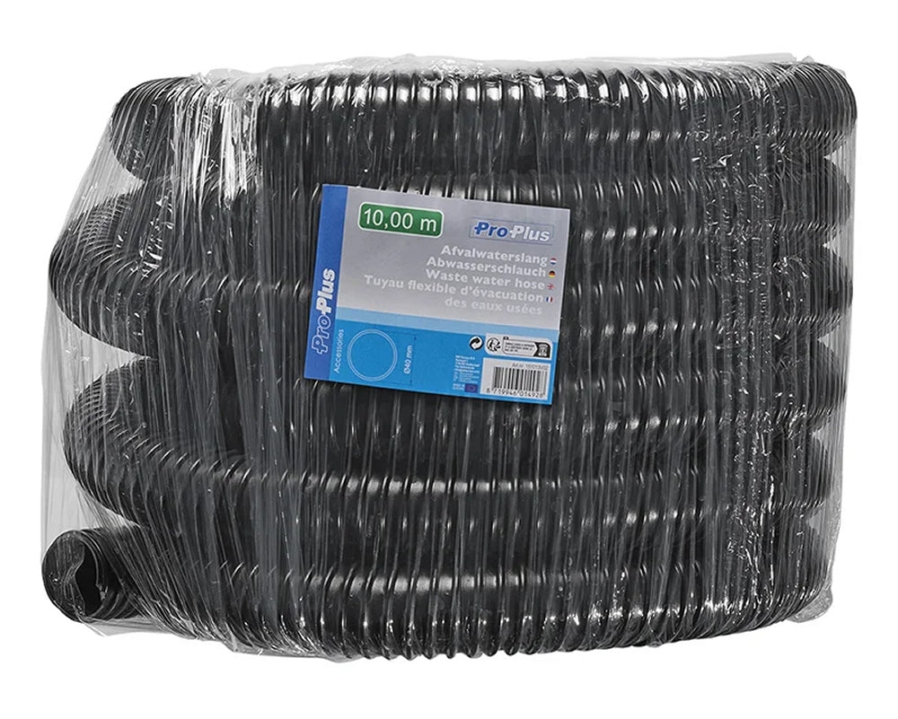 ProPlus 151013V02 Abwasserschlauch 10 Meter Ø40mm Schmutzwasserschlauch