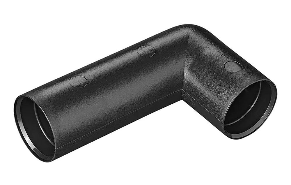 ProPlus 151015V02S Abwasserrohr 90° ungleichschenkelig PE schwarz im Blister