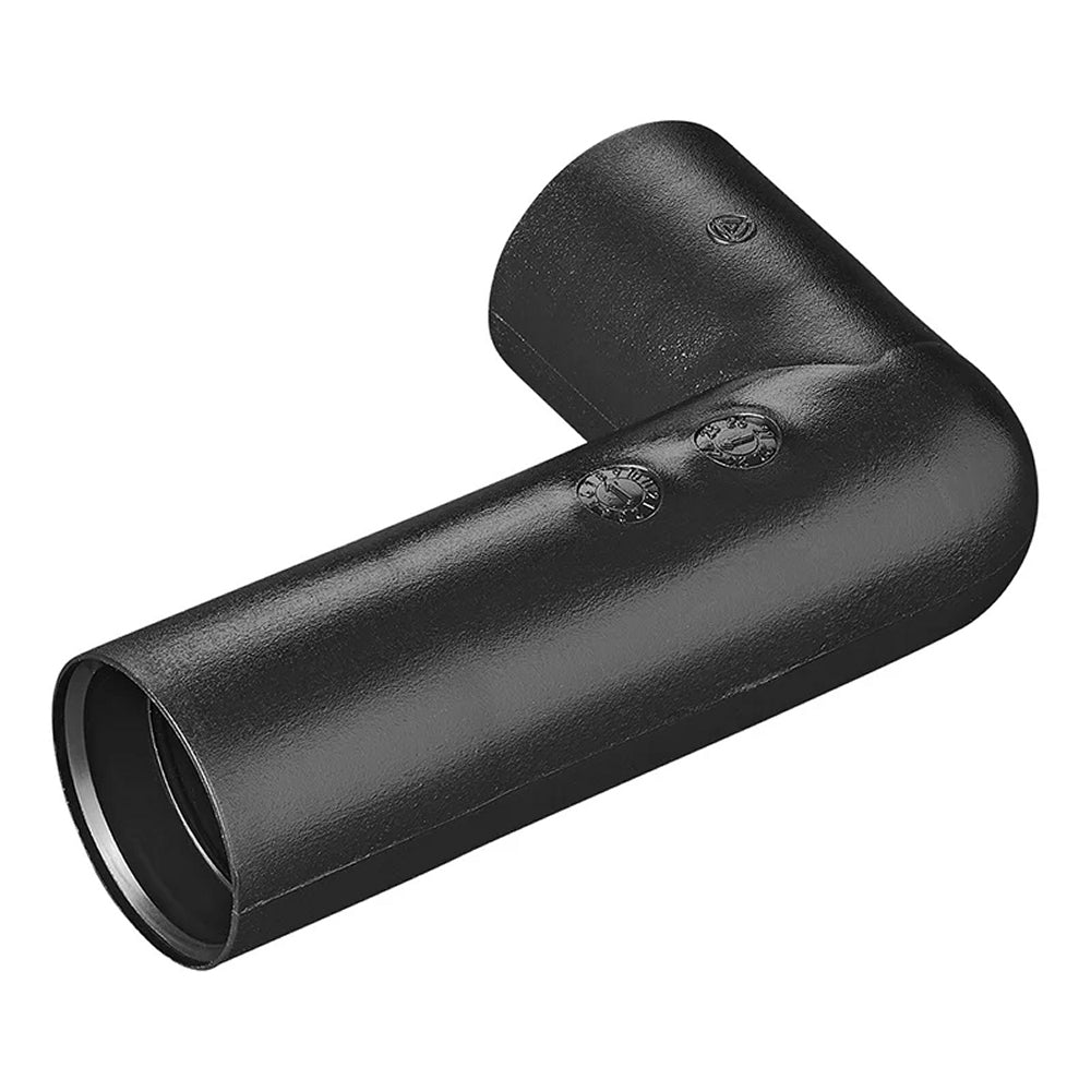 ProPlus 151015V02S Abwasserrohr 90° ungleichschenkelig PE schwarz im Blister