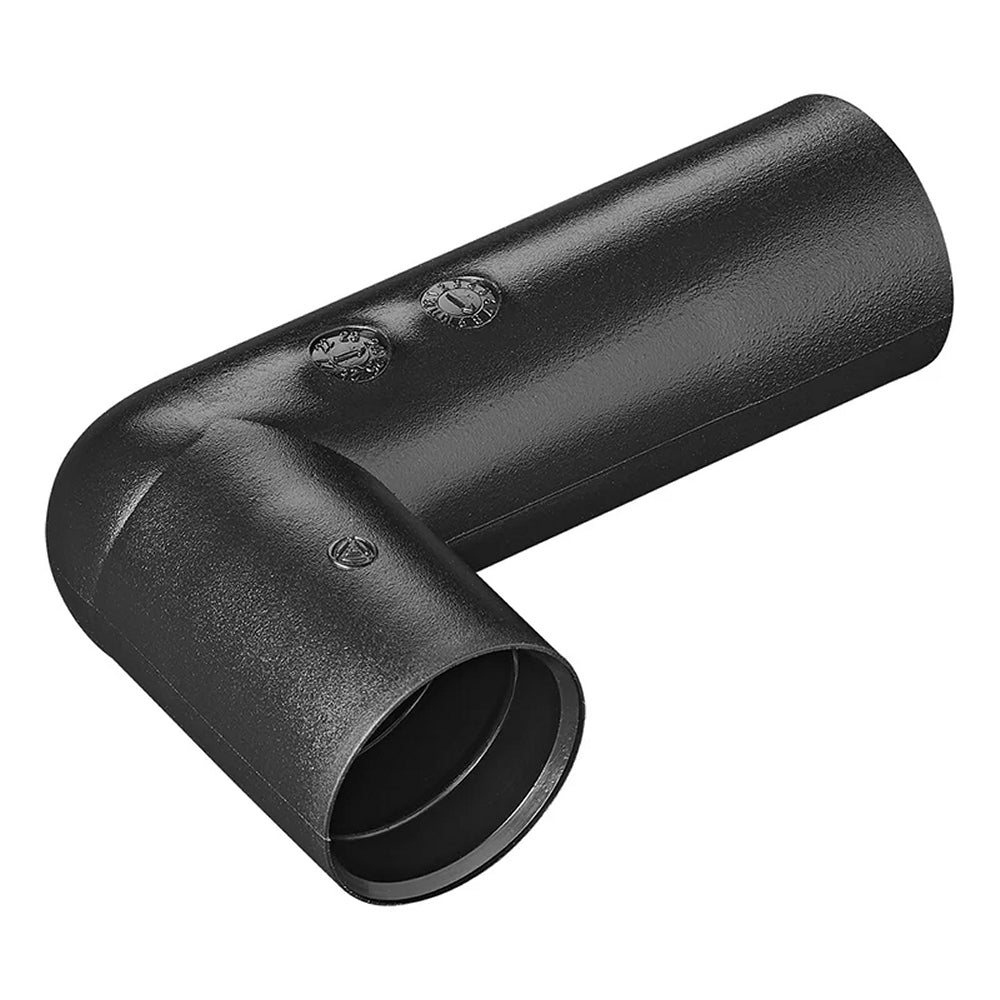 ProPlus 151015V02S Abwasserrohr 90° ungleichschenkelig PE schwarz im Blister