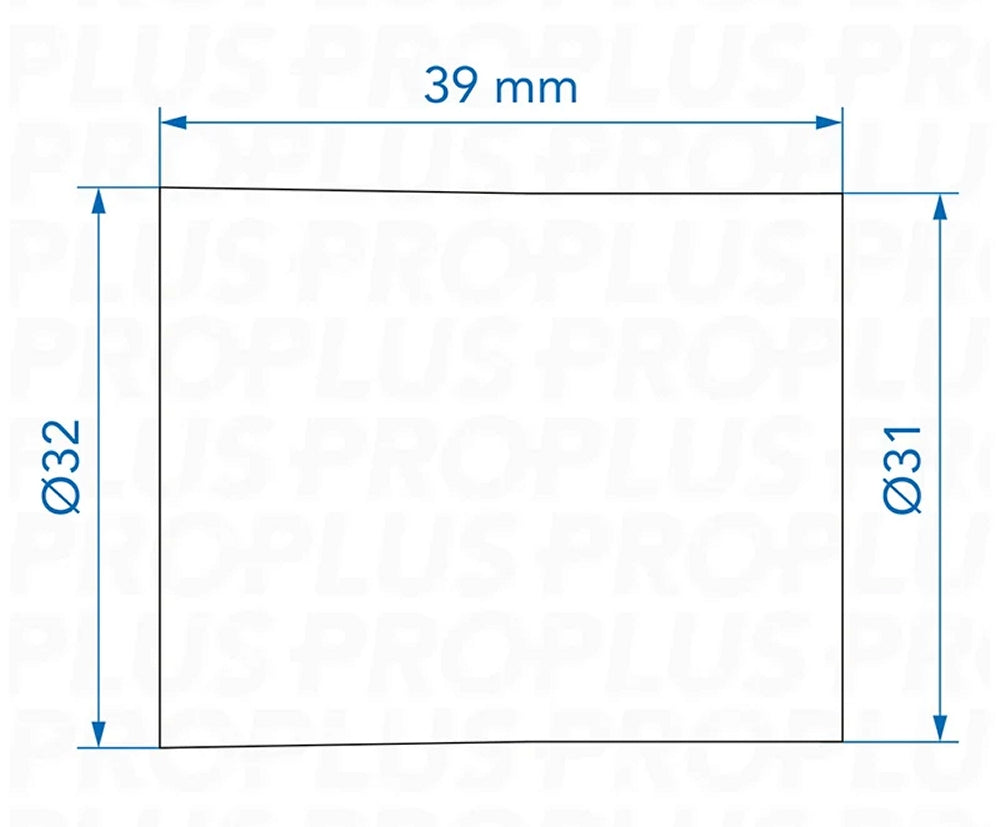 ProPlus 151015V08S Abwasserrohr Verbindungsmuffe Ø28mm PE schwarz im Blister