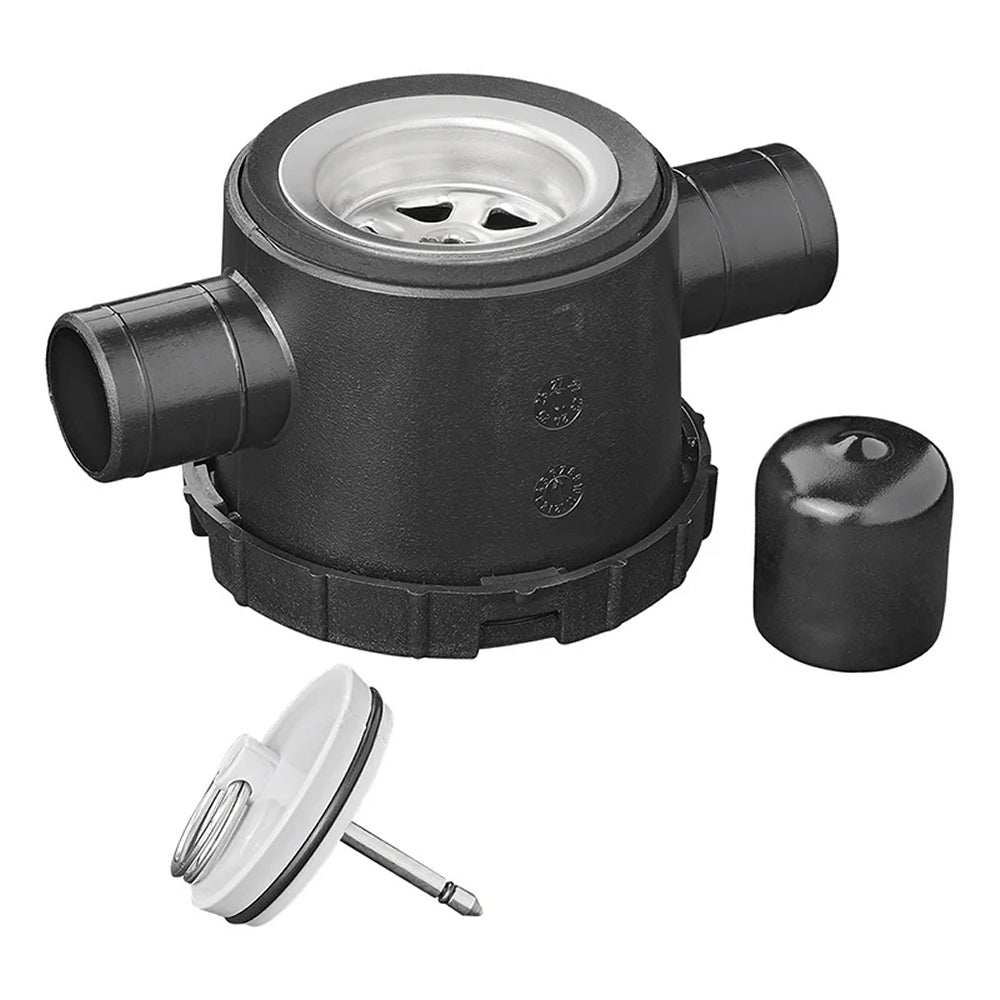 ProPlus 151016V01S Siphon 2 Anschlüsse Ø39mm Spülenabfluss Spüle Abfluss