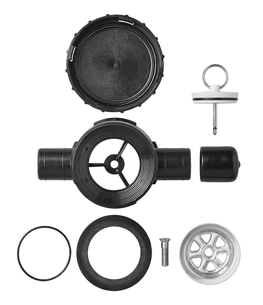 ProPlus 151016V01S Siphon 2 Anschlüsse Ø39mm Spülenabfluss Spüle Abfluss