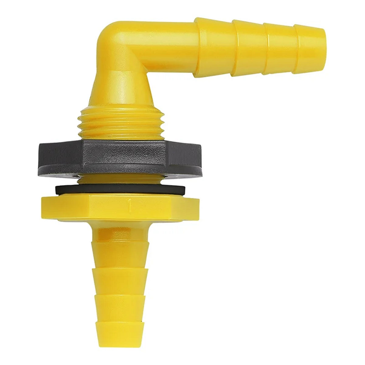ProPlus 151207V01S Tankdurchführung mit Schlauchtülle gewinkelt 10x12mm im Blister
