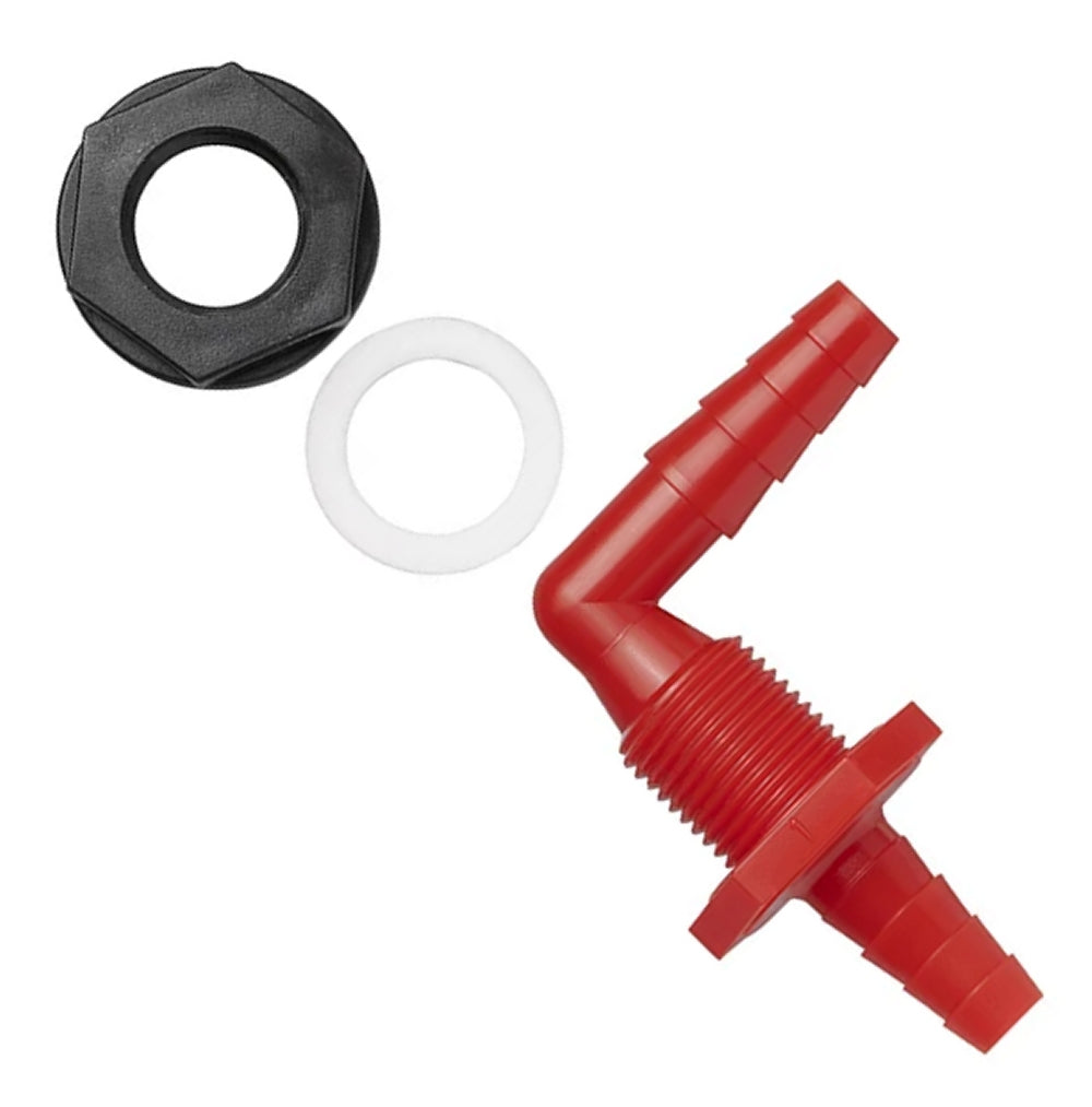 ProPlus 151207V01S Tankdurchführung mit Schlauchtülle gewinkelt 10x12mm im Blister