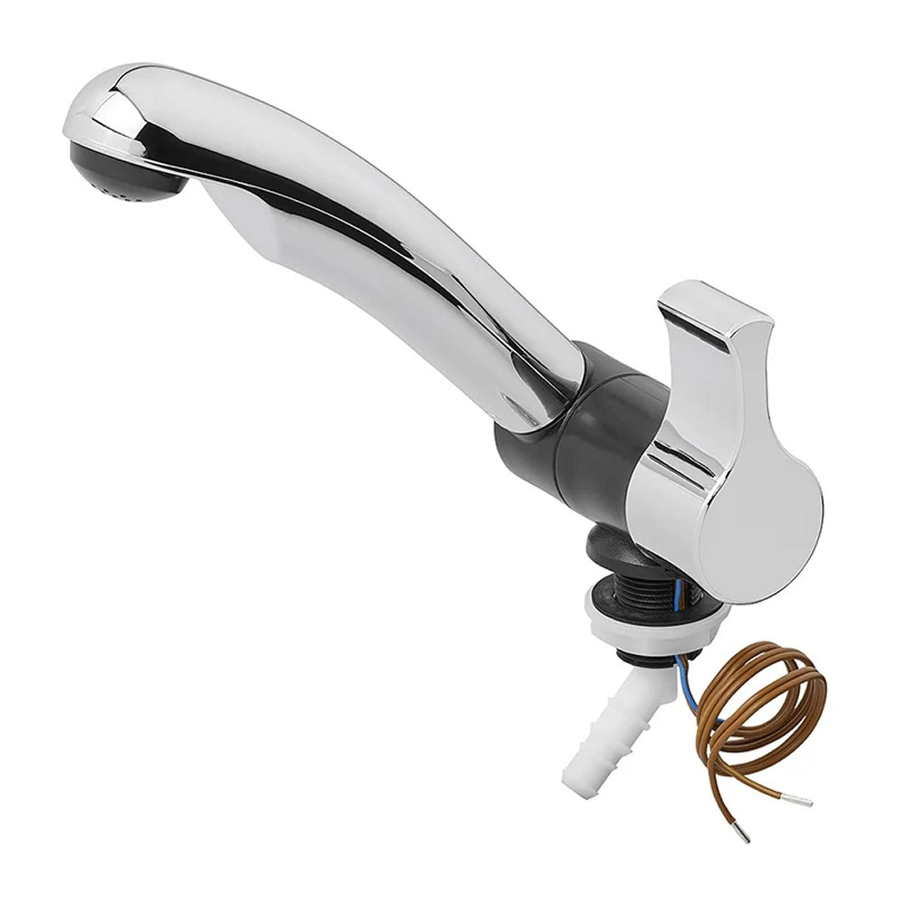 ProPlus 151212V03S Kalt Wasserhahn Style 2005 12V Ø20mm Chrom/Schwarz