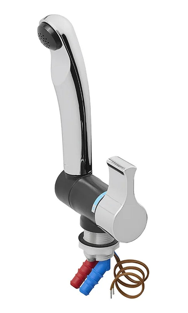 ProPlus 151214S Mischbatterie Mono Mix Style 2005 12V Ø27mm Chrom/Schwarz