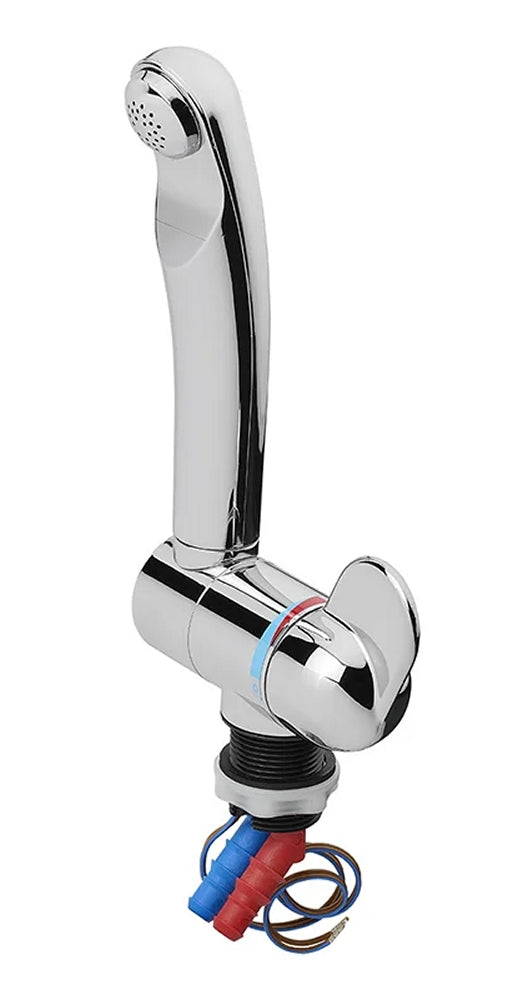 ProPlus 151214V02S Mischbatterie Style 3000 12V Ø27mm gebogener Auslauf