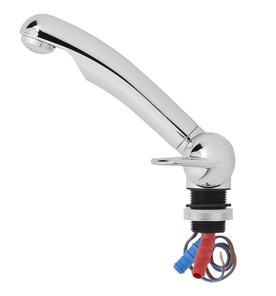 ProPlus 151214V02S Mischbatterie Style 3000 12V Ø27mm gebogener Auslauf