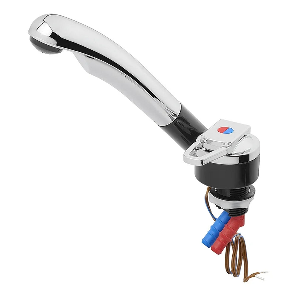 ProPlus 151214V07S Mischbatterie Deluxe Keramikkartusche Ø27mm Chrom/Schwarz