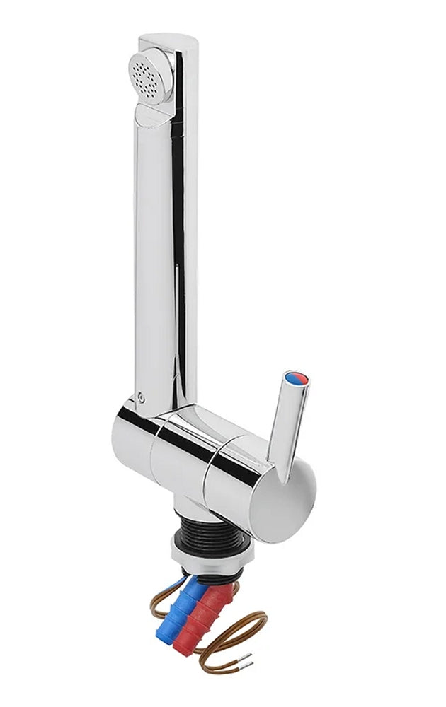 ProPlus 151214V09S Mischbatterie Trend Ø27mm gerader Auslauf Chrom