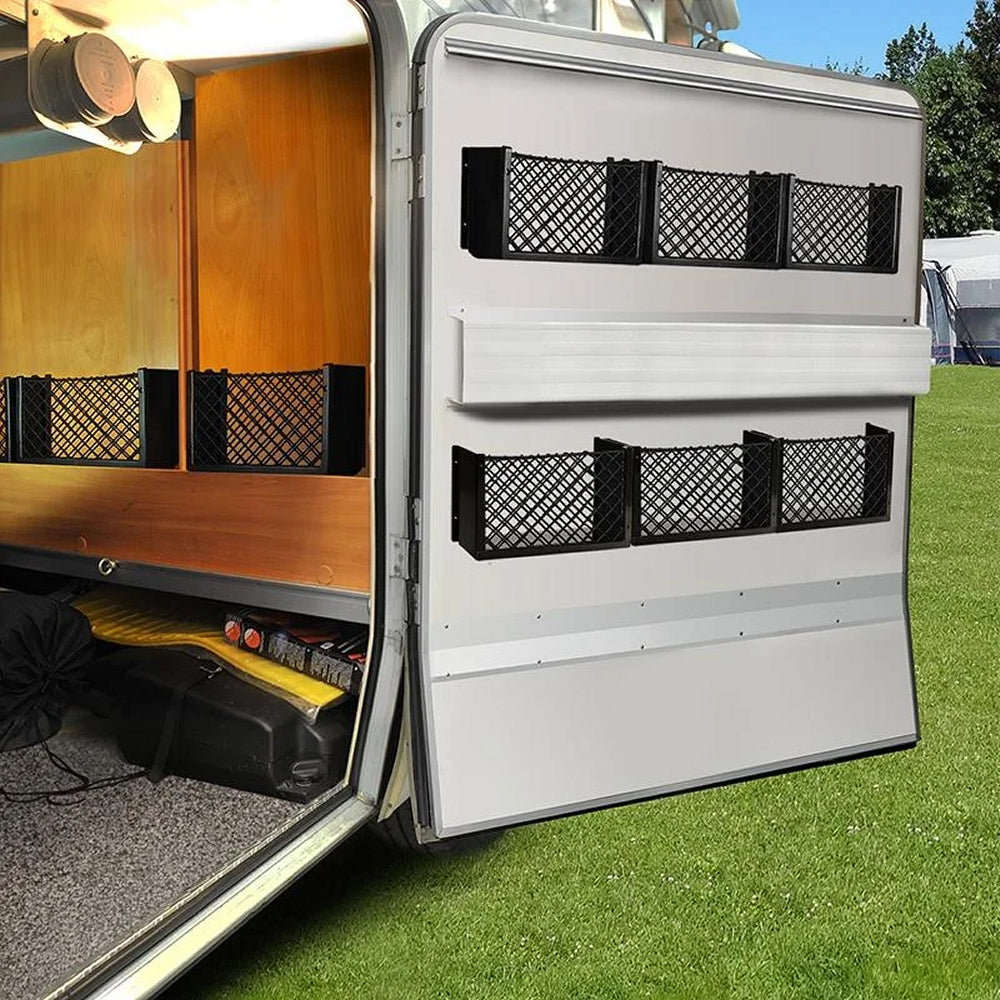 ProPlus 230074FR Alurahmen 80mm für Ablagenetz 230074