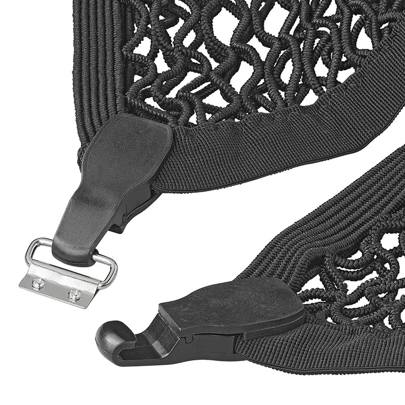 ProPlus 230118 Ablagenetz elastisch 80x60cm doppel mit Kunststoff Haken NS-2