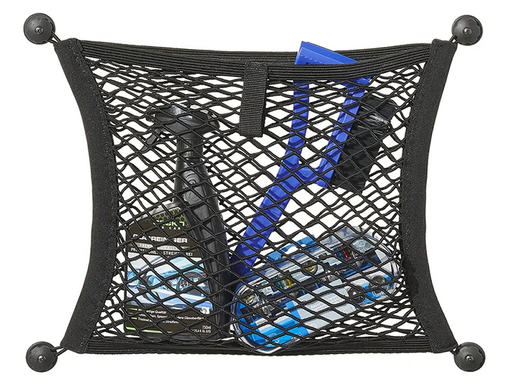 ProPlus 230128 Ablagenetz elastisch 40x34cm doppel selbstklebend und mit Schraubbefestigung