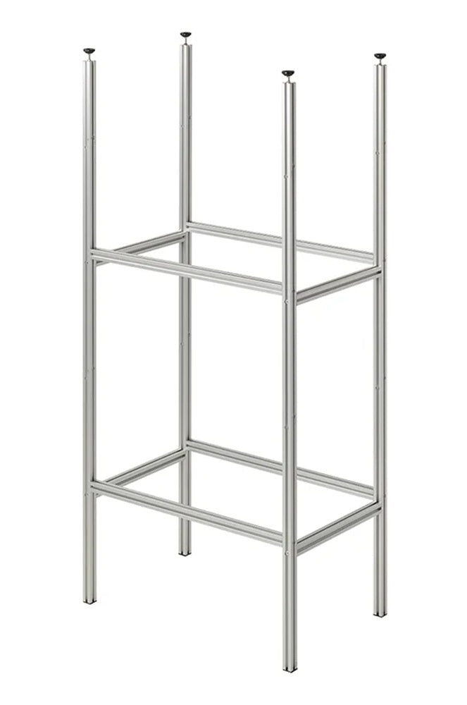 ProPlus 230400 Aufbewahrungssystem Aluminium für Wohnmobilgarage Basispaket