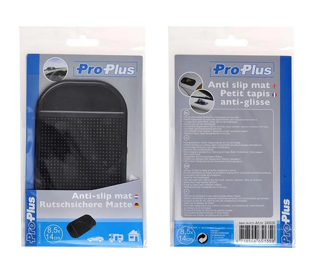 ProPlus 240030 Anti Rutsch Matte 8 x 14cm Stickypad Antirutschmatte