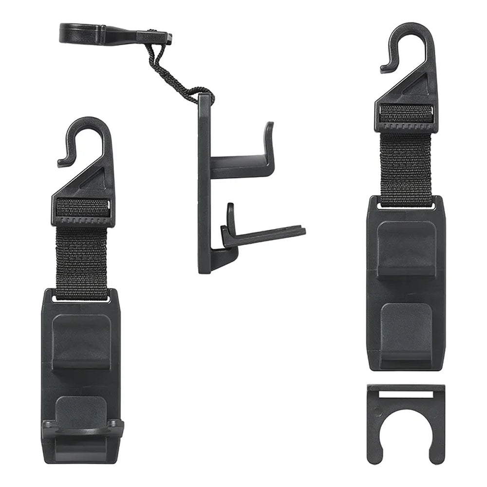 ProPlus 240172V01 2 Stück Kopfstütze Aufhänger Heavy Duty Taschenhaken