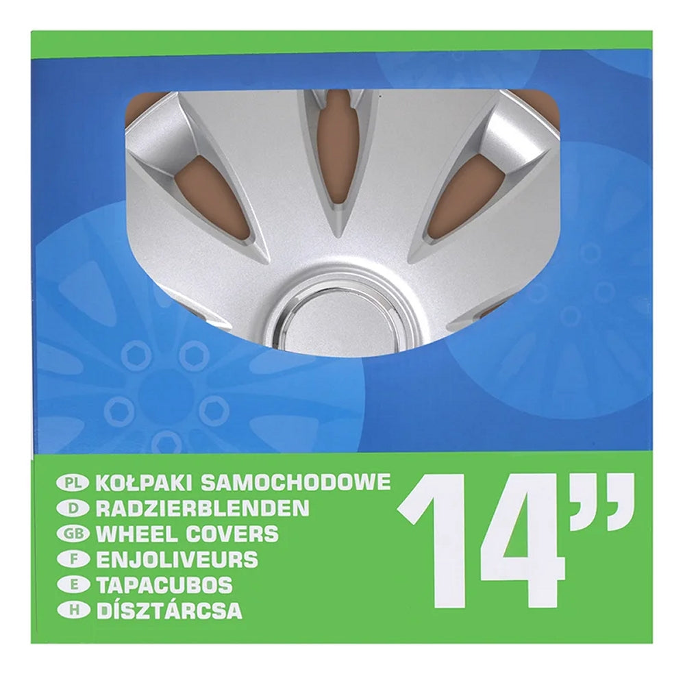 ProPlus 310816S Satz Radblenden Radkappen Aura 14 Zoll 4 Stück