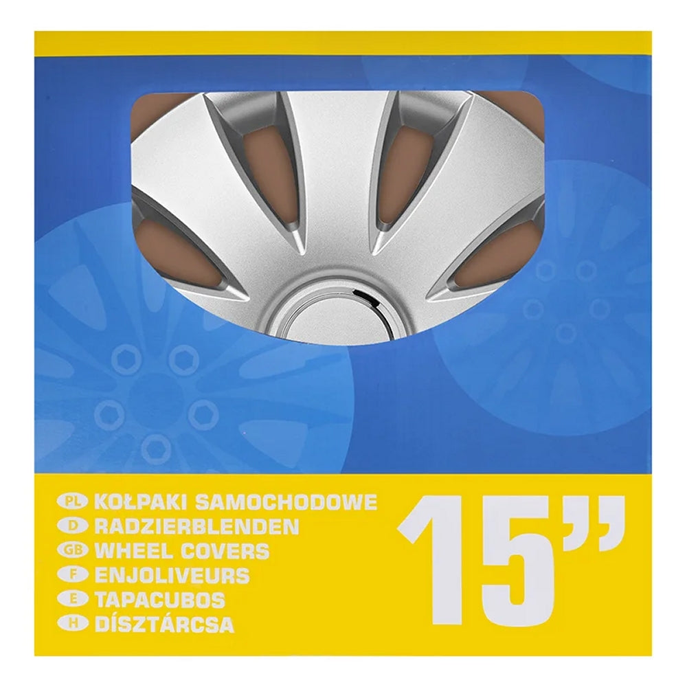 ProPlus 310818S Satz Radblenden Radkappen Aura 15 Zoll 4 Stück