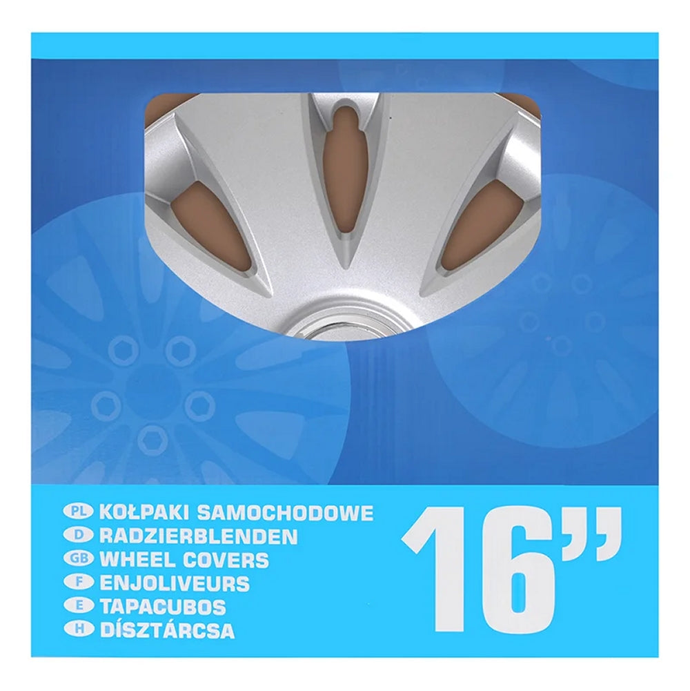 ProPlus 310820S Satz Radblenden Radkappen Aura 16 Zoll 4 Stück