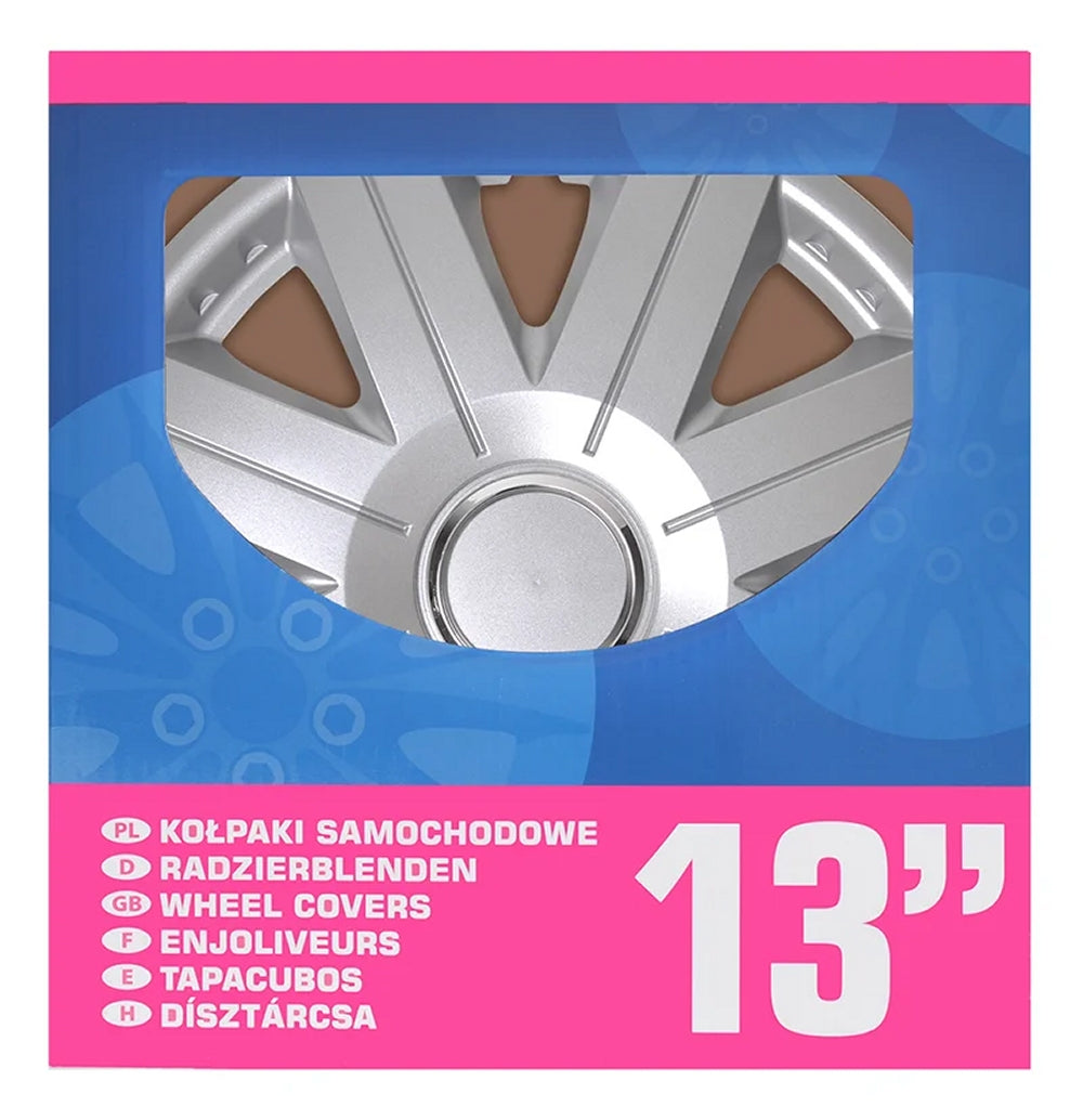 ProPlus 310822S Satz Radblenden Radkappen Cosmos 13 Zoll 4 Stück
